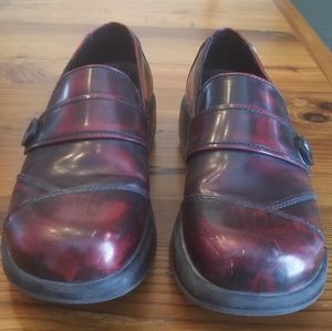 Dansko Button slip on loafer clogs 38 fits 71/2